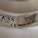 Vintage Tess cone metal pendant light