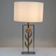 Maison Charles, attributed to. Pair of sunflower lamps. 1970s.