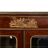 Unique Empire library display cabinet, France, circa 1820.