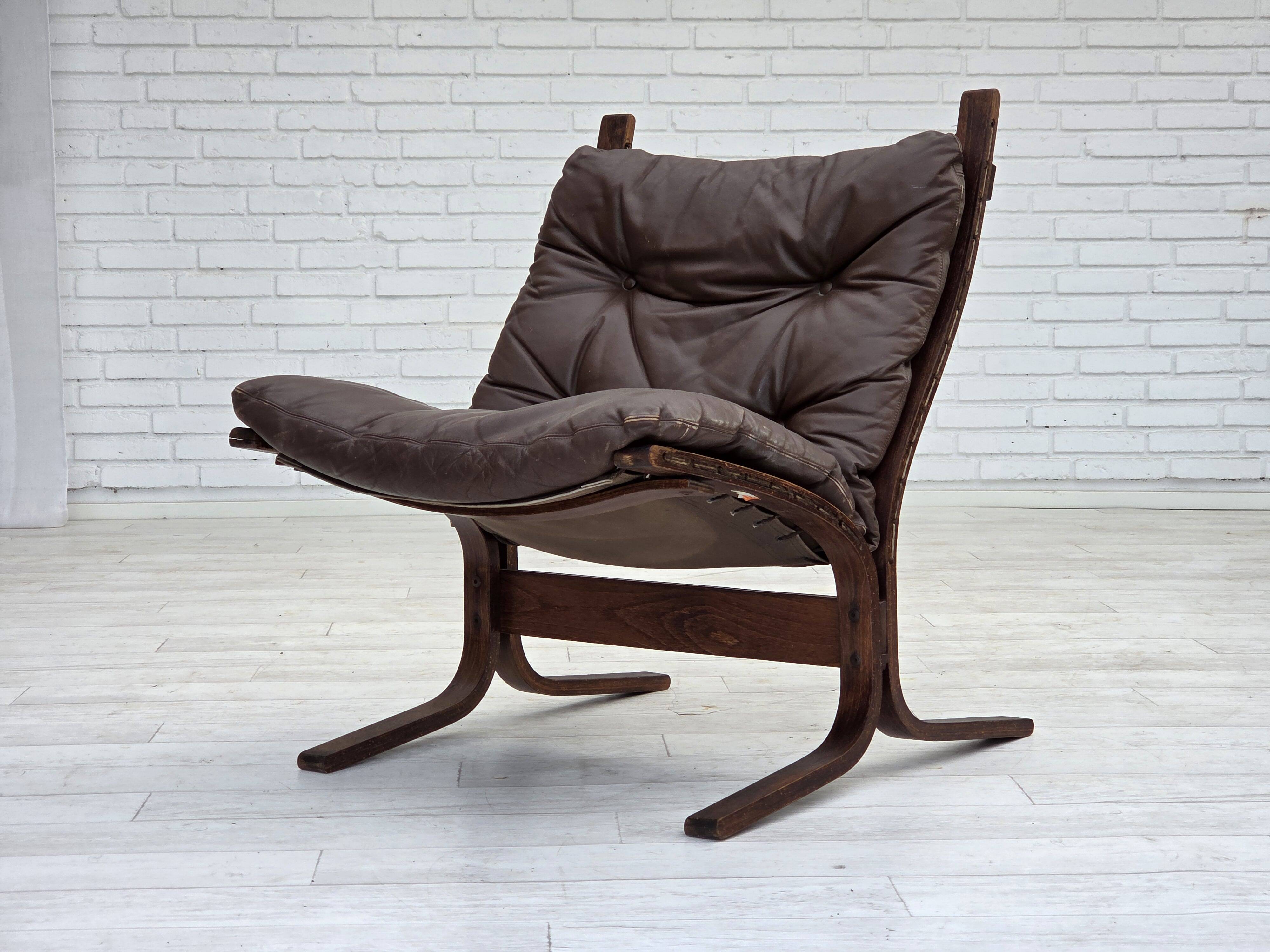 1970s, Norwegian design by Ingmar Relling, model "Siesta" for Westnofa.