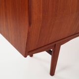 Teak highboard, Danish design, 1970s, production: Denmark