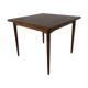 Vintage Scandinavian dining table expandable in 1960s teak