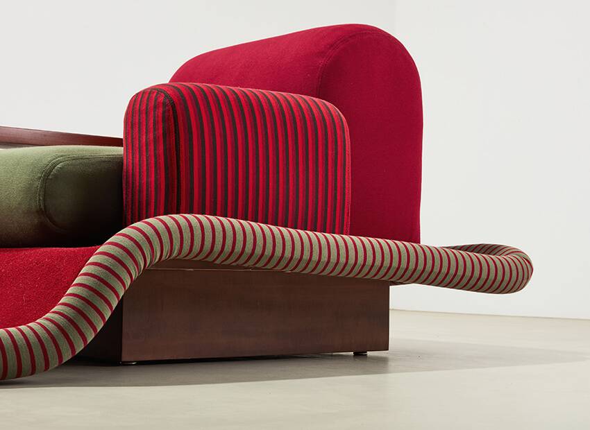 Ettore Sottsass 'Tappeto Volante' for Bedding Brevetti Italy 1974