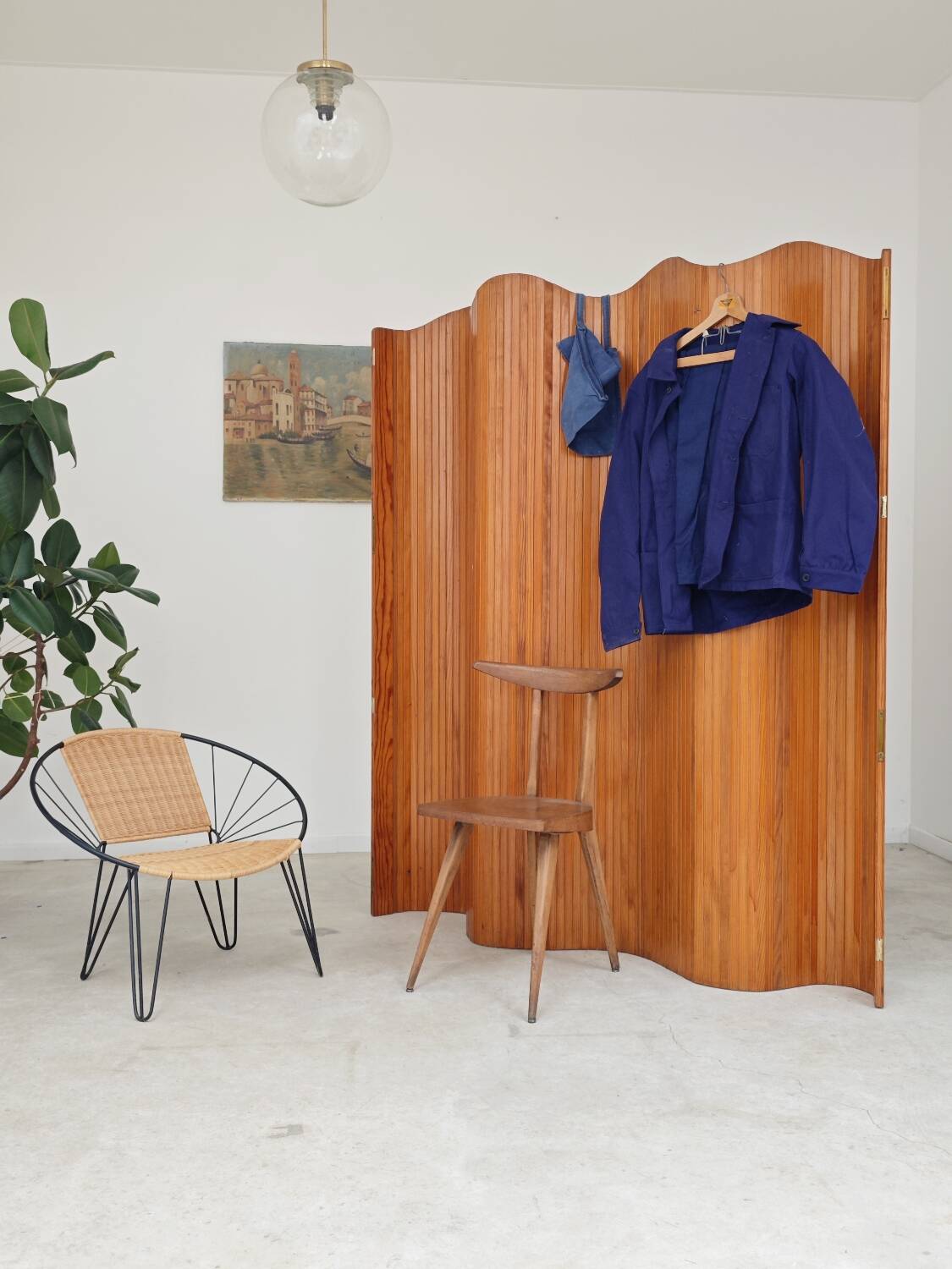 Antique Room Divider by Baumann