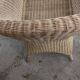 Vintage rattan lounge