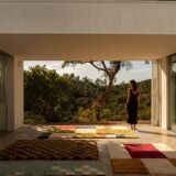 100% Moroccan wool rug, Christmas gift