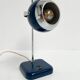 Lampe de table bleue Space Age, années 1960