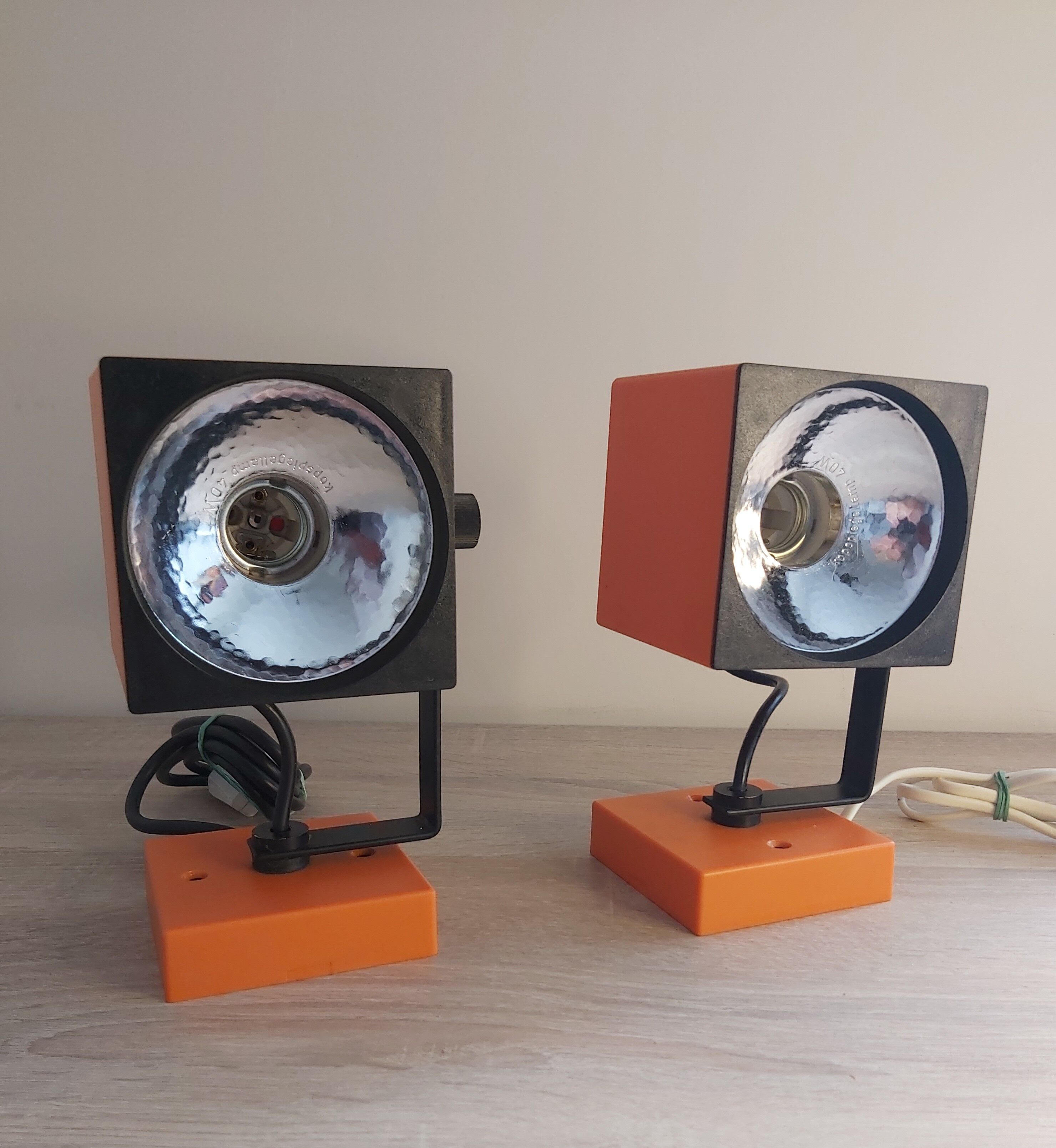 Pair of Philips sconces 1970s