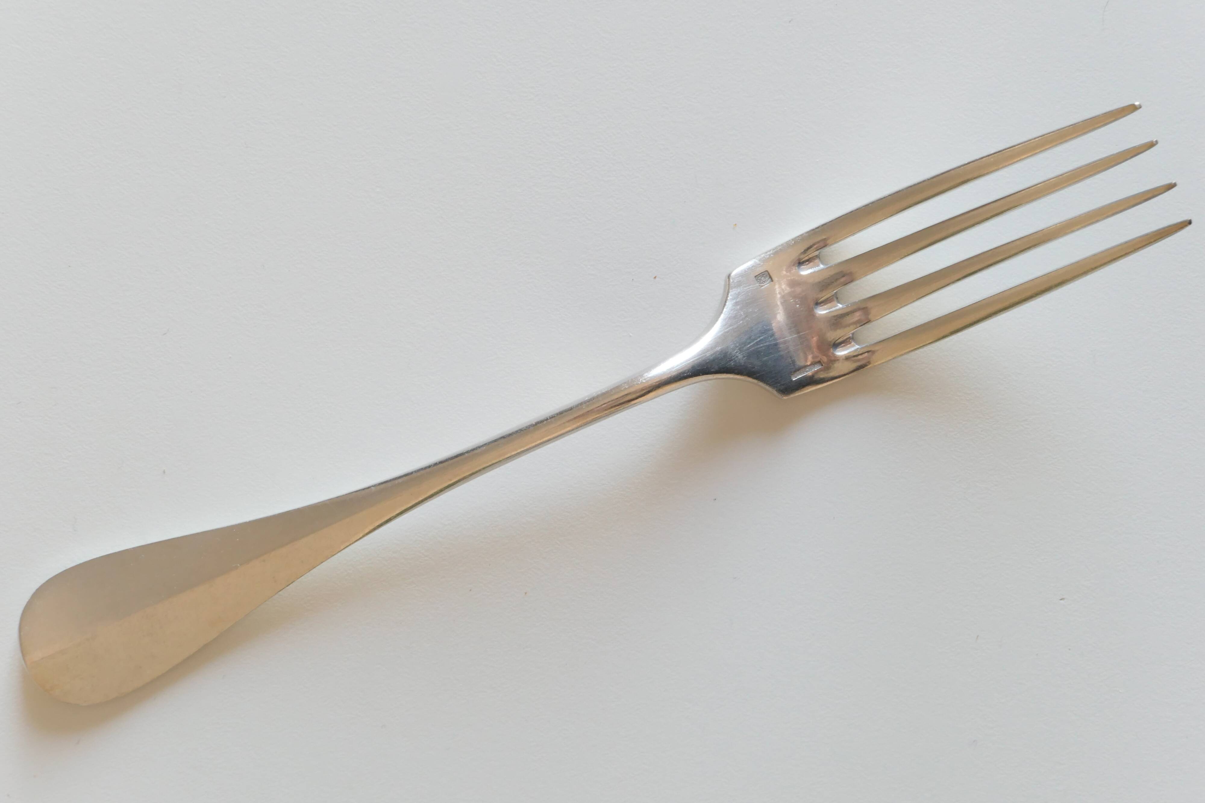 37-piece household set christofle uniplat