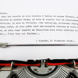 Olivetti Valentine Typewriter Revised New Ribbon