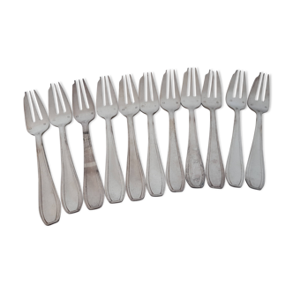 Set of 11 small forks