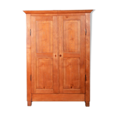 Neo-Classical Wardrobe in Ash, Czech, 1820s