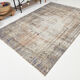 6x9 distressed wool vintage rug 292x191cm