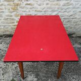 Oak table, formica top