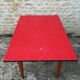 Oak table, formica top