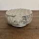 Vintage Italian glass relief ceiling light "Bubble" – 1970s style