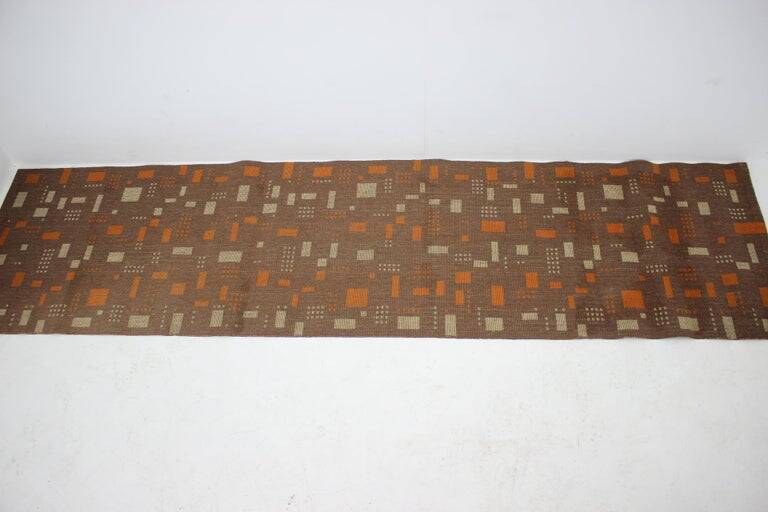 Midcentury Design Geometric Carpet / Rug, 1960s