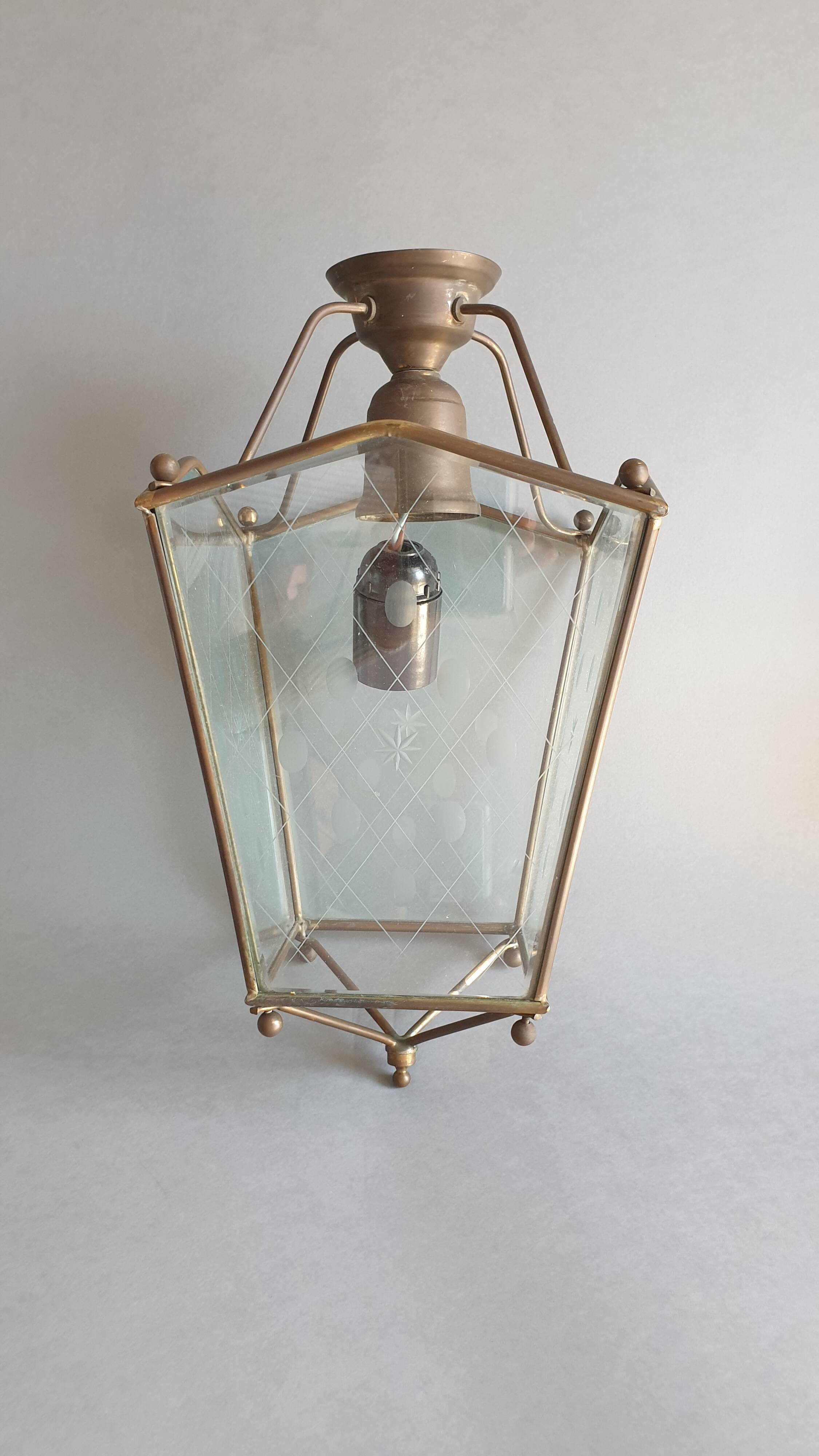 Vintage ceiling pendant from the 60s and 70s