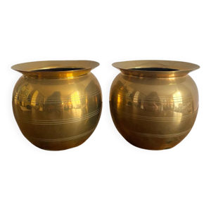 Paire de cache pots en