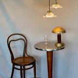 Duo of suspensions Holophane bistro style