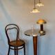 Duo of suspensions Holophane bistro style