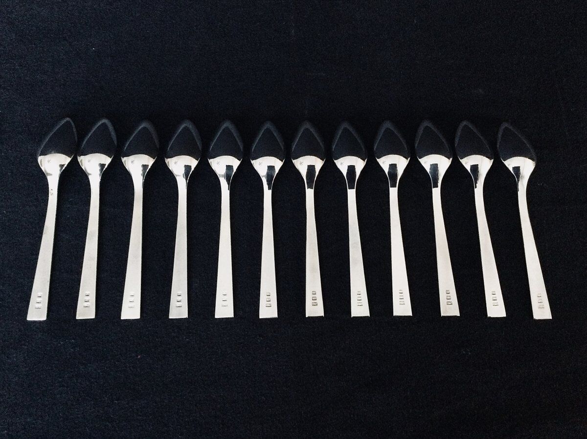 12 teaspoons/dessert silver robbe and berking house