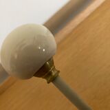 Wall-mounted coat rack with ceramic