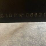 Cassina LeCorbusier coffee table numbered