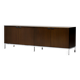 Sideboard in walnut by Florence Knoll Mid Century Modern Executive Boardroom Storage