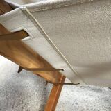 Vintage armchair by Karin Mobring from the 70s, new fabric and straps