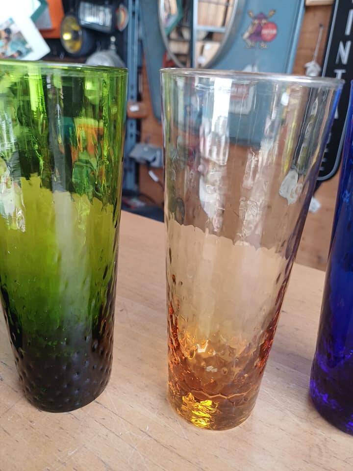 Vintage 5 glasses circa 1950