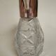Pichet en cristal allemand et en argent sterling