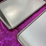 Miroir barbier triptyque vintage 50x21cm