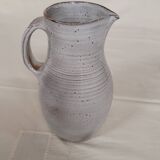 Stoneware pitcher signed Pierlot