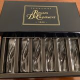 10 porte couteaux en cristal