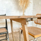 Old folding guinguette table 1