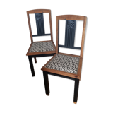 Chaises années 30 relookées