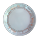 Hollow round dish "Maille" faience Niderviller, 60s