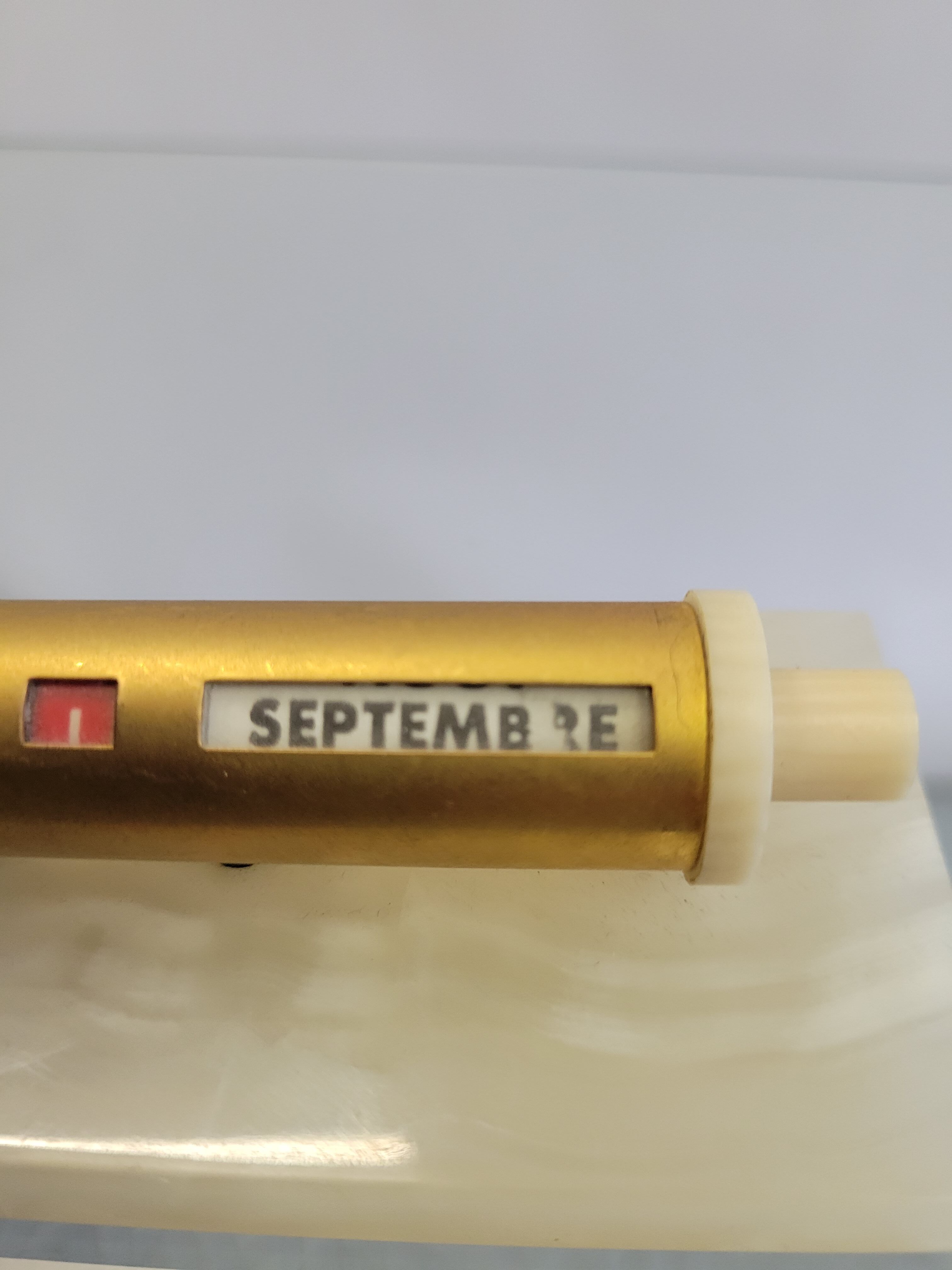 Gold Starry perpetual calendar