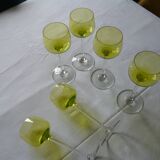 Suite de 6 verres à pied Baccarat