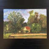 Painting the house in the forest