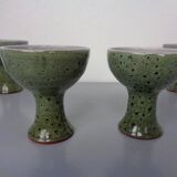 Ceramic Decanters & Tumblers, 1960s, Set of 7