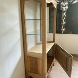 Walnut sideboard or display cabinet