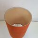 Lampe vintage orange 70's