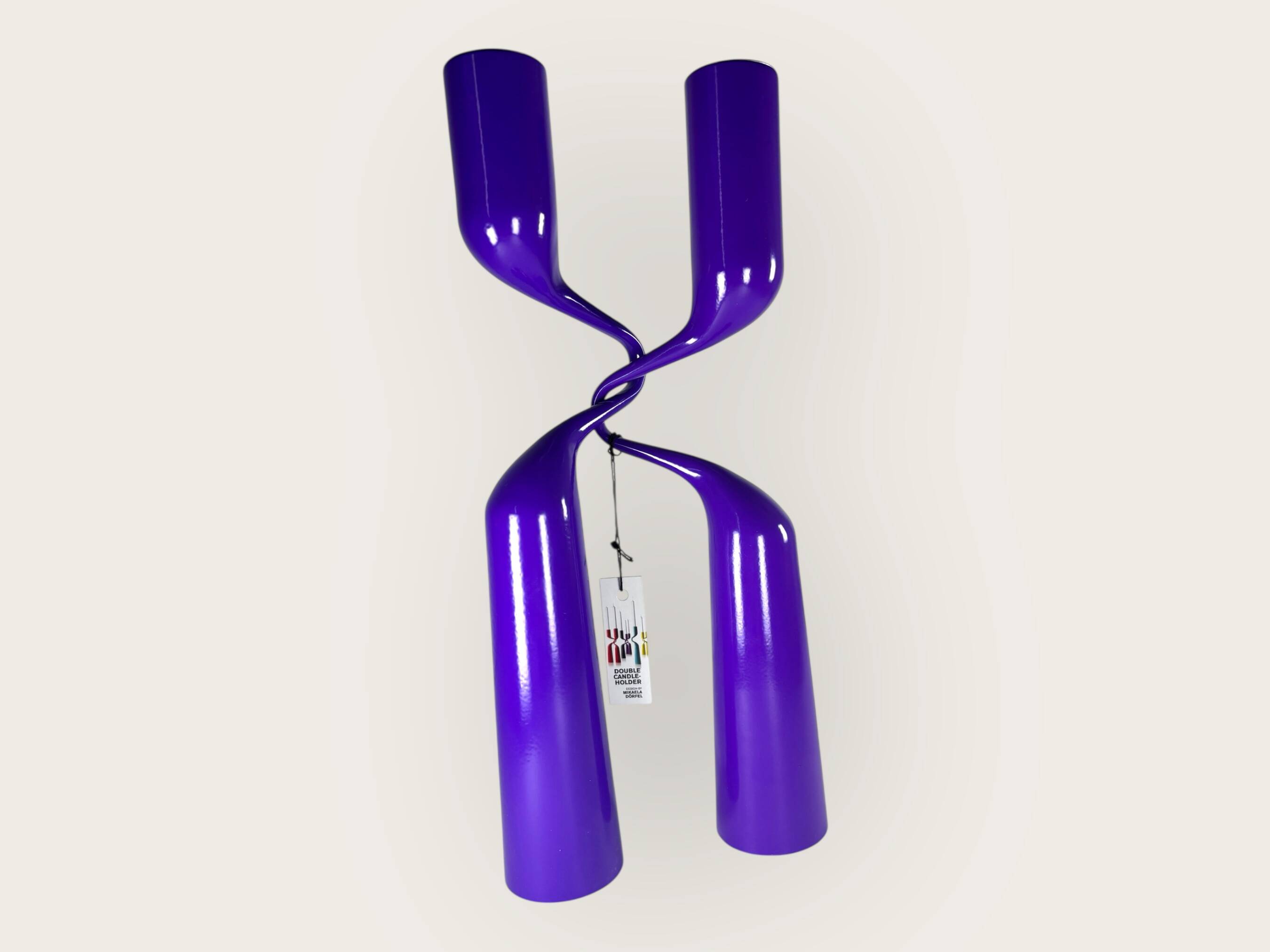 Mikaela Dörfel Pair of “Tango” design candlesticks for Menu