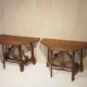 Pair of Italian consoles from the 18th century.