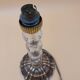 Art Deco lamp in brass and glass
