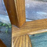 4 chairs bistrot 1950 design wood
