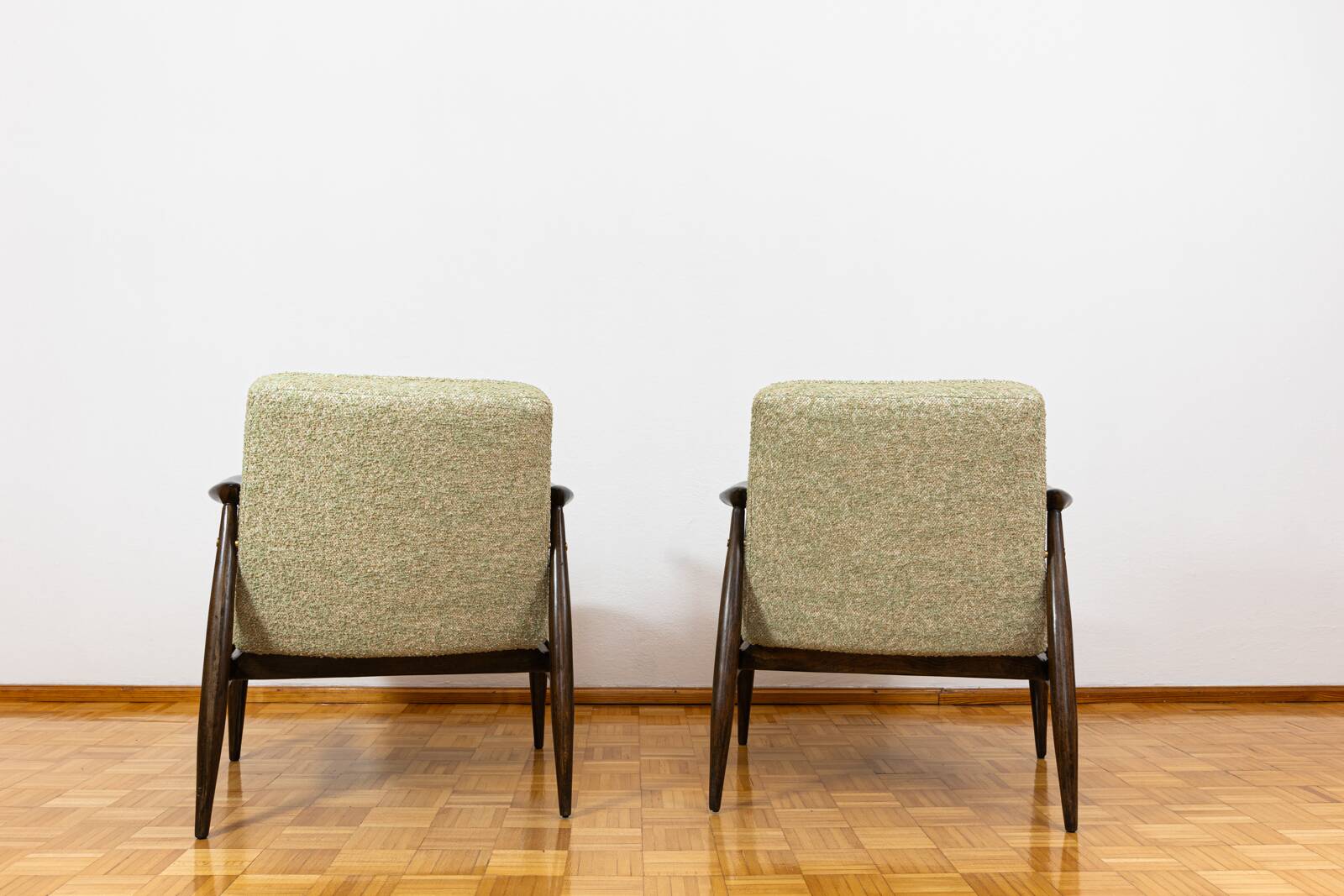 Paire de fauteuils GFM87 par Juliusz Kędziorek, Pologne, 1960