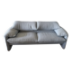 Sublime Maralunga sofa, perfect Cassina. Colour Cielo, boucle fabric.